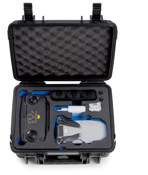 1000-B-DJI-MavicM-02 B&W Flightcase Type 1000 DJI Mavic Mini Black