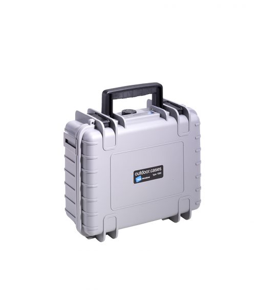 1000-G-DJI-MavicM-04 B&W Flightcase Type 1000 DJI Mavic Mini Grey