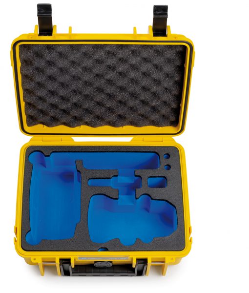 1000-Y-DJI-MavicM-03 B&W Flightcase Type 1000 DJI Mavic Mini Yellow