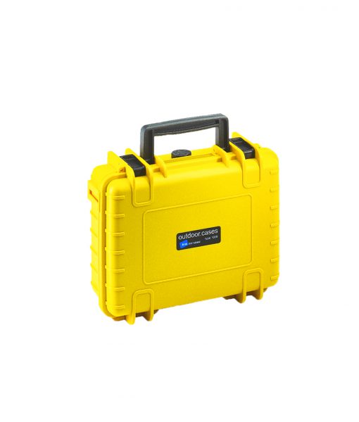 1000-Y-DJI-MavicM-04 B&W Flightcase Type 1000 DJI Mavic Mini Yellow