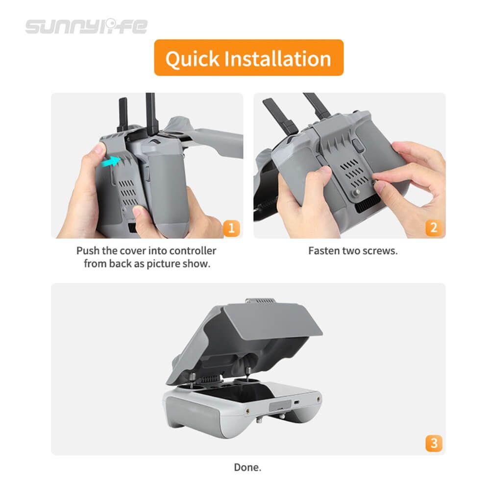 110146-sunnylife-2-in-1-controller-protector-voor-dji-rc-2 Protector & sunhood voor de DJI RC 2 - Sunnylife