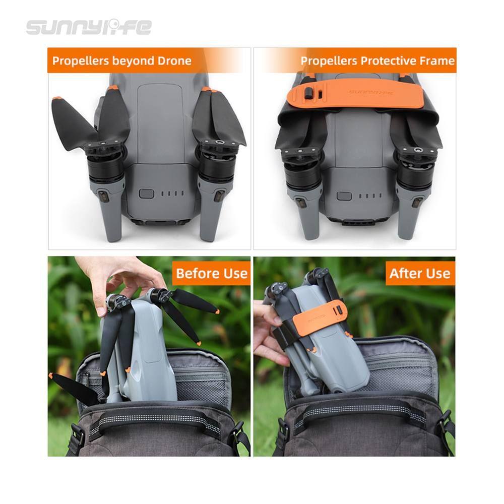 110164-sunnylife-propellers-stabilizer-voor-dji-air-3-2 Bescherm de propellers van uw DJI Air 3 tijdens het transport en opslag met de Sunnylife propeller holder voor de DJI Air 3 zwart. Dankzij het makkelijke kliksysteem kan u eenvoudig de propeller holder op de drone bevestigen en het er weer losklikken bij de start van de vlucht.