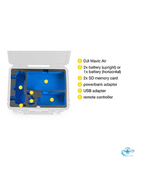 B&W - 3000/Y/Mavic2 - DJI Mavic 2 Flightcase - dronedepot.be