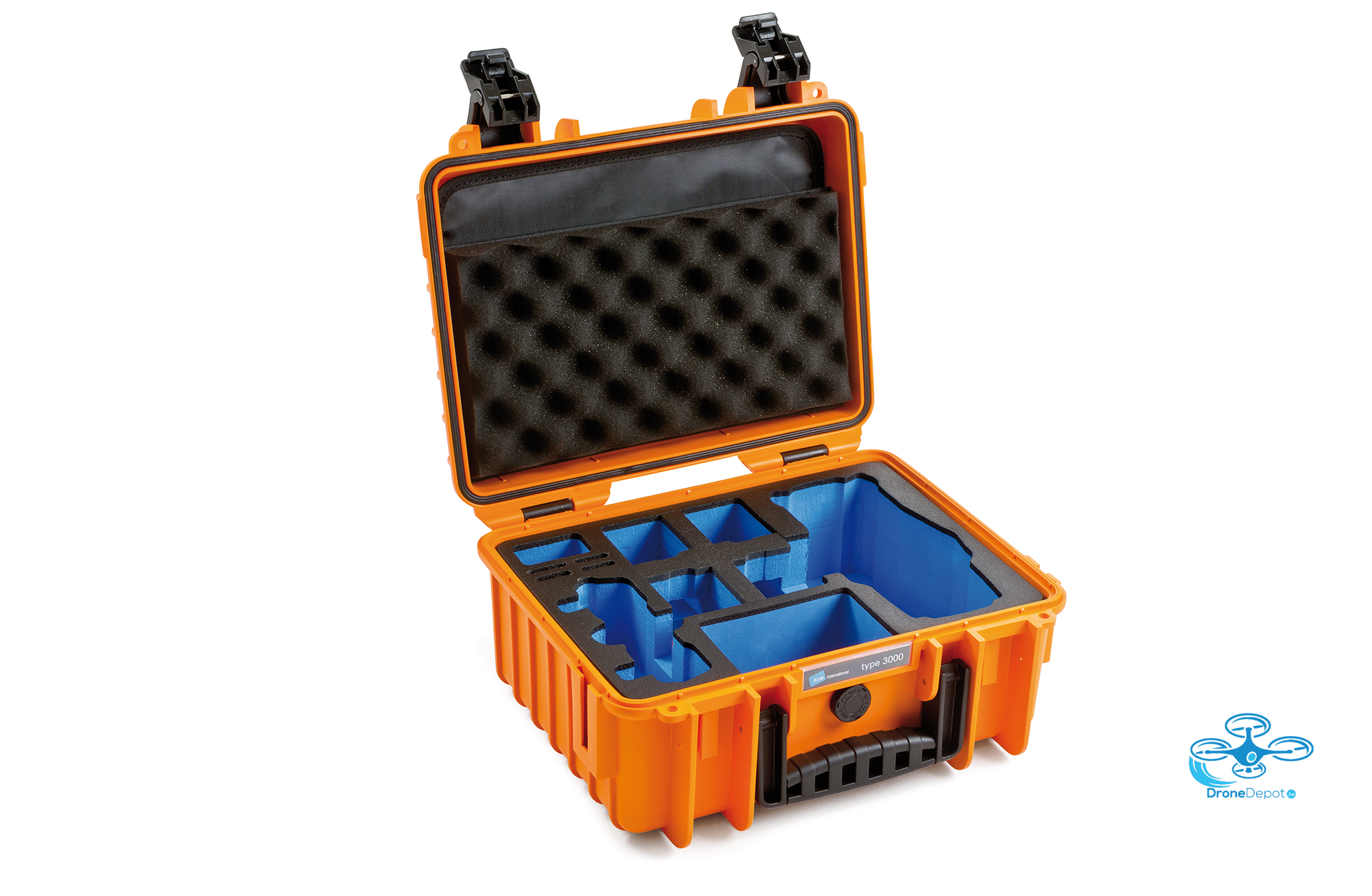 3000-O-DJI_Mavic2_side_empty B&W Flightcase for Mavic 2 Zoom - Pro - dronedepot.be