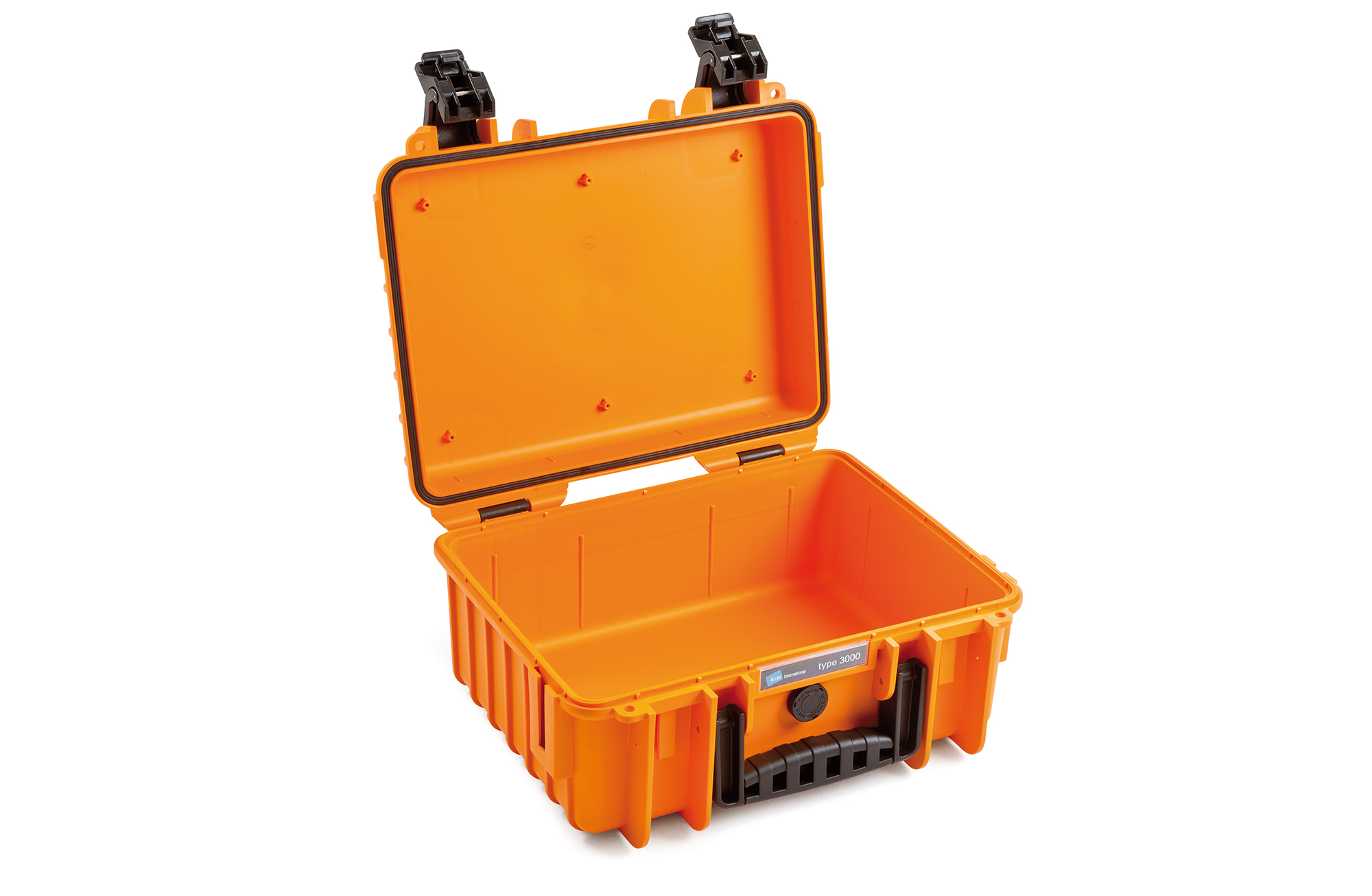 3000-O-open_empty B&W Flightcase type 3000 DJI Mavic Air 2 - Oranje