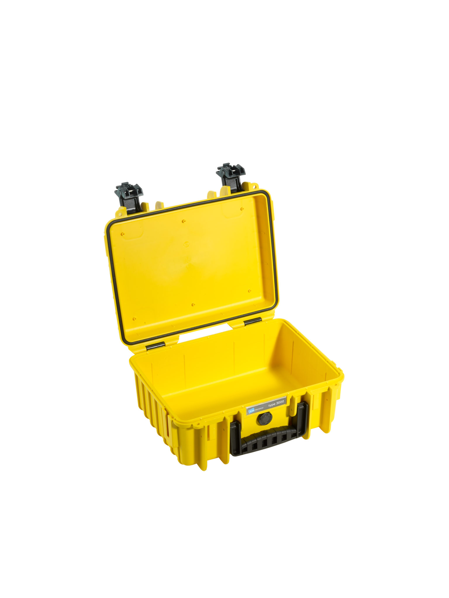 3000_Y_open B&W Flightcase type 3000 DJI Mavic Air 2 - Geel