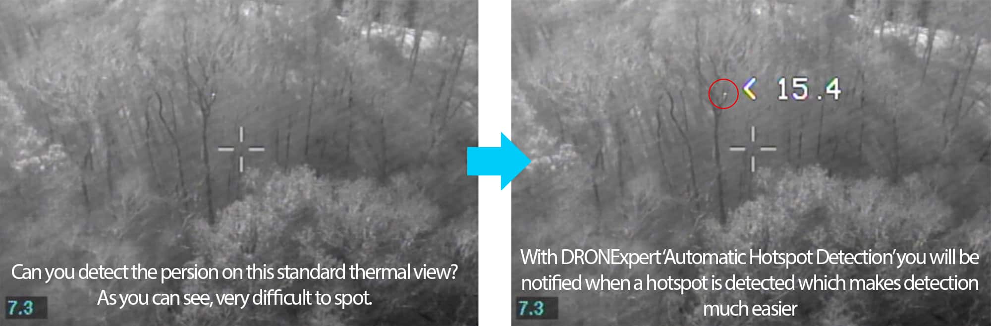 4-Automatic-Hotspot FLIR Vue Pro R for Mavic 2