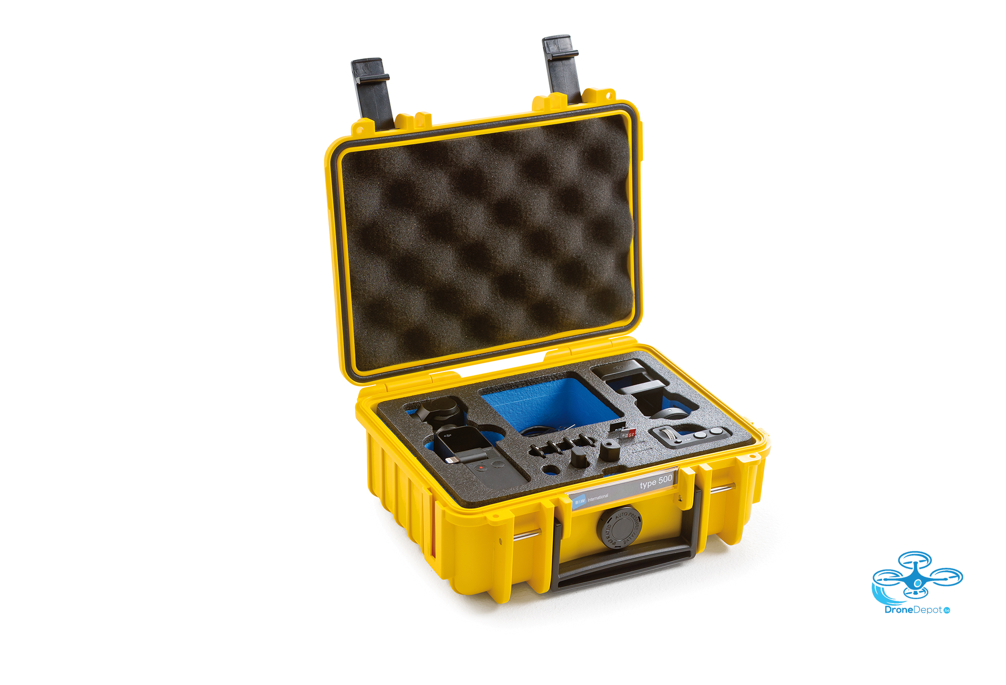 500-Y-OsmoP_side B&W Flightcase for DJI Osmo Pocket
