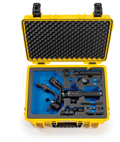 5000-Y-DJI-RoninSC-02 B&W Flightcase Type 5000 DJI Ronin SC Yellow