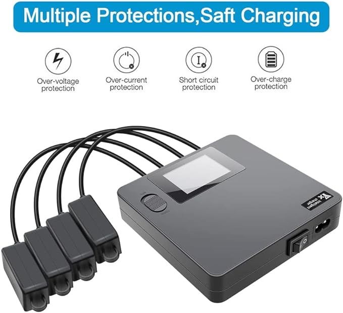 Multi charger voor DJI Mini 3, 3 Pro & 4 Pro Multi charger voor DJI Mini 3, 3 Pro & 4 Pro