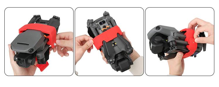 Silicone propeller holder DJI Mavic 3 series rood - Sunnylife Silicone propeller holder DJI Mavic 3 series rood - Sunnylife