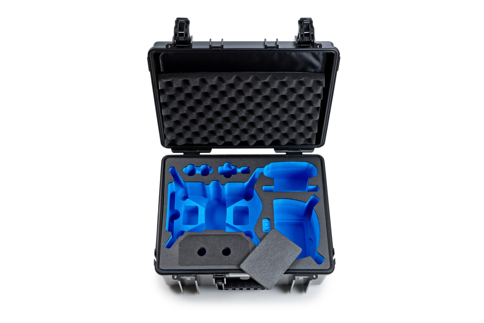 6000_B_DJI_FPV_frontal_empty_cover B&W Outdoor Flightcase for DJI FPV Combo drone