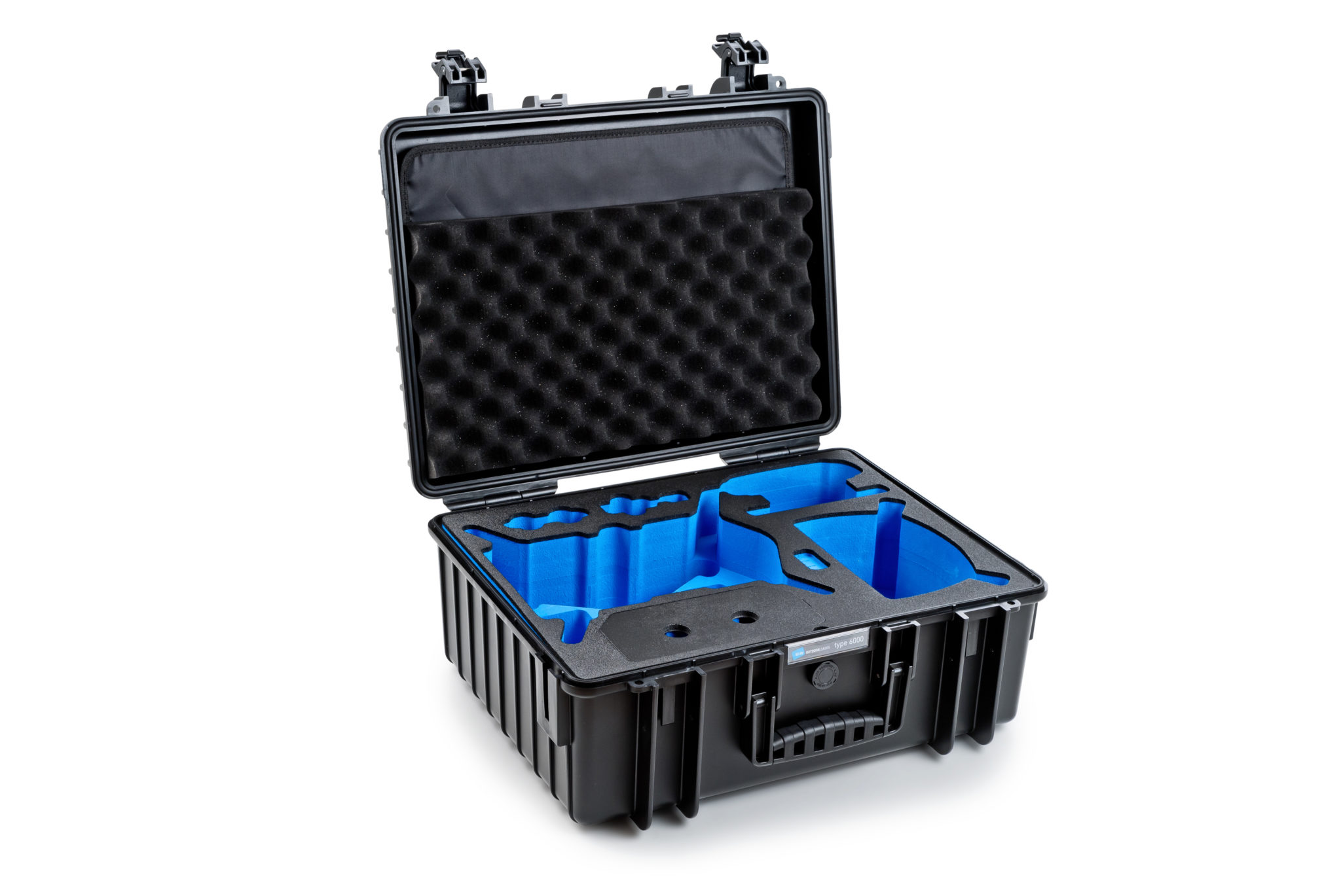 6000_B_DJI_FPV_side_empty B&W Outdoor Flightcase for DJI FPV Combo drone