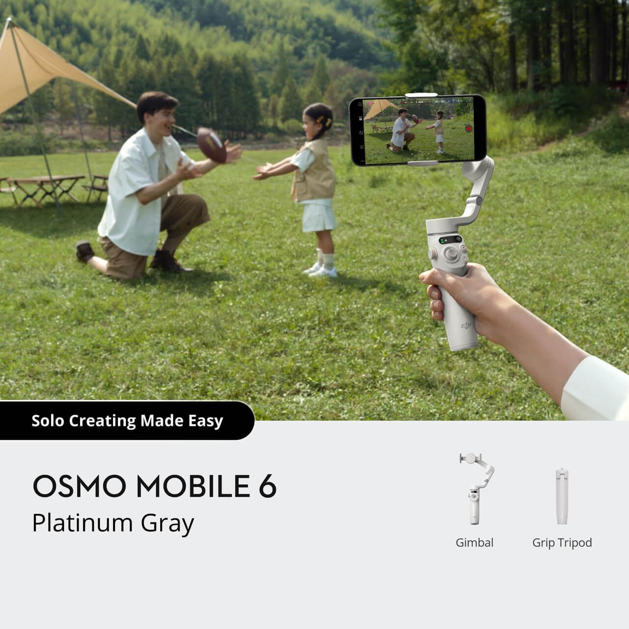 Osmo Mobile 6 Platinum Gray Osmo Mobile 6 Platinum Gray