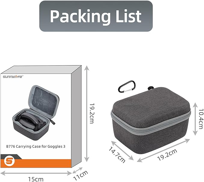 Sunnylife soft case DJI Goggles 3 Sunnylife soft case DJI Goggles 3