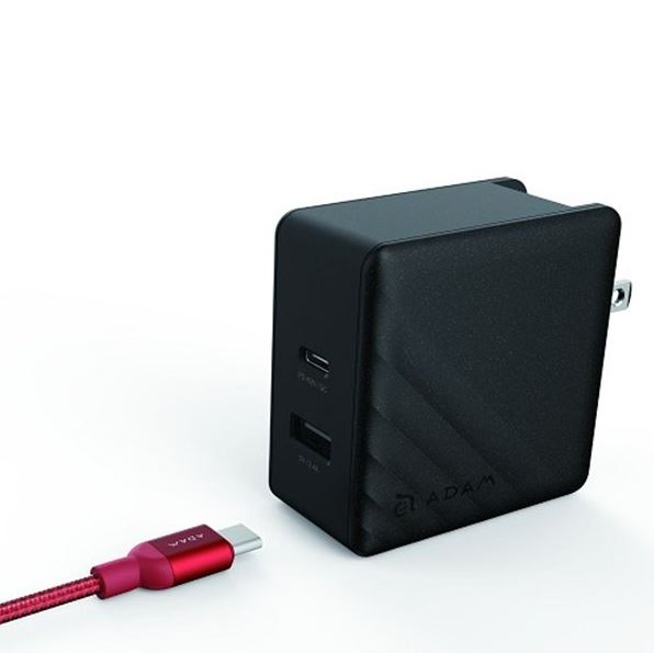 Adam Elements Peak II USB Type C naar Lightning - Red-01 PeAk II USB-C to Lightning Red