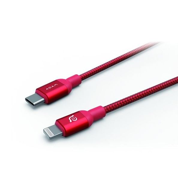 Adam Elements Peak II USB Type C naar Lightning - Red-04 PeAk II USB-C to Lightning Red