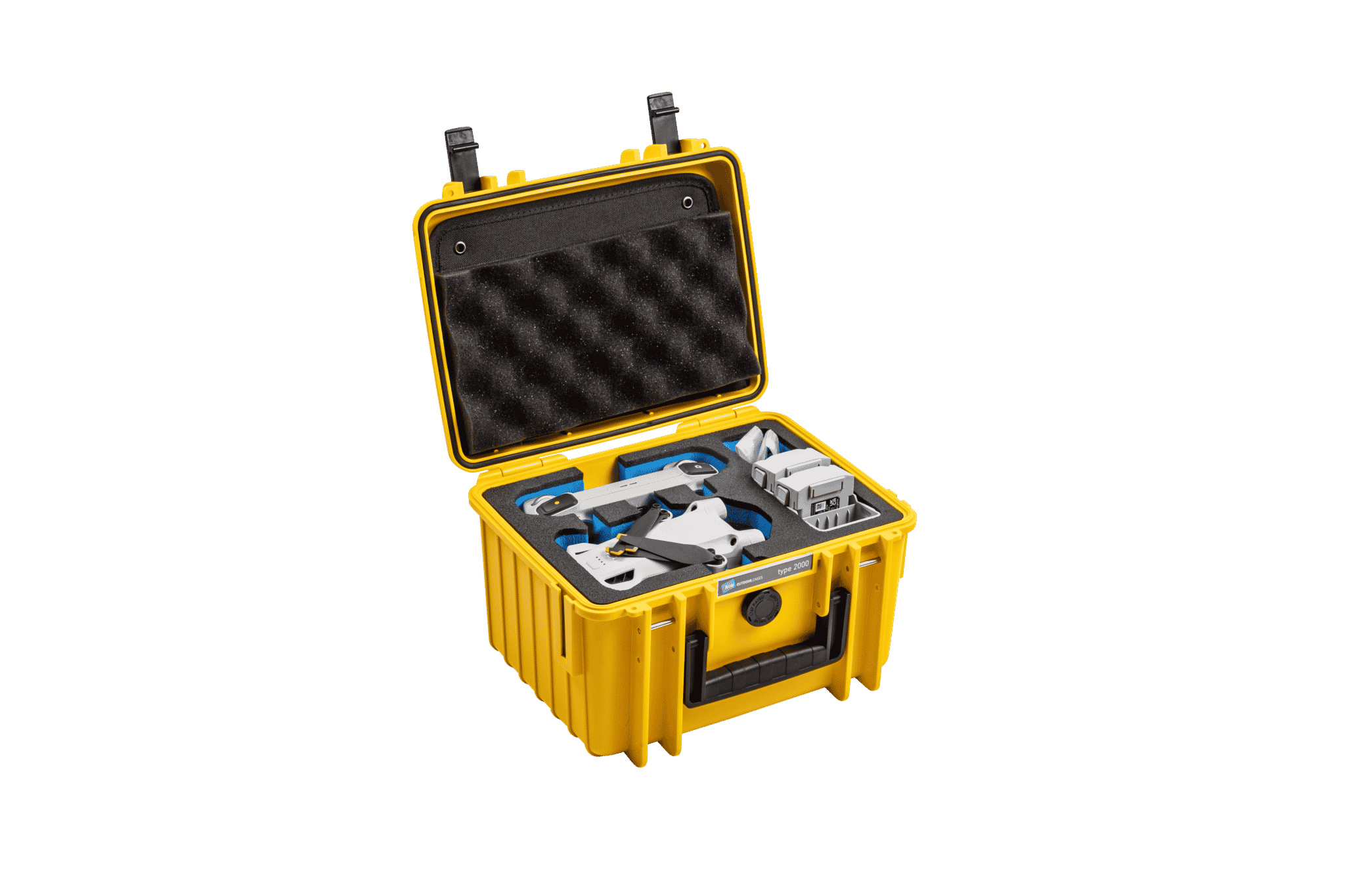 DJi Mini 3 pro koffer geel - B&W