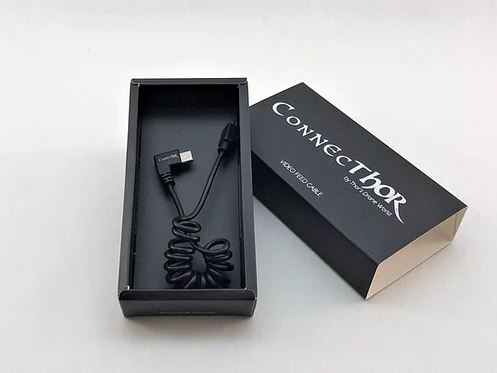 Connecthor - Micro USB OTG to USB-Type-C-Coiled-01 LifThor - ConnecThor OTG Micro USB - USB Type-C