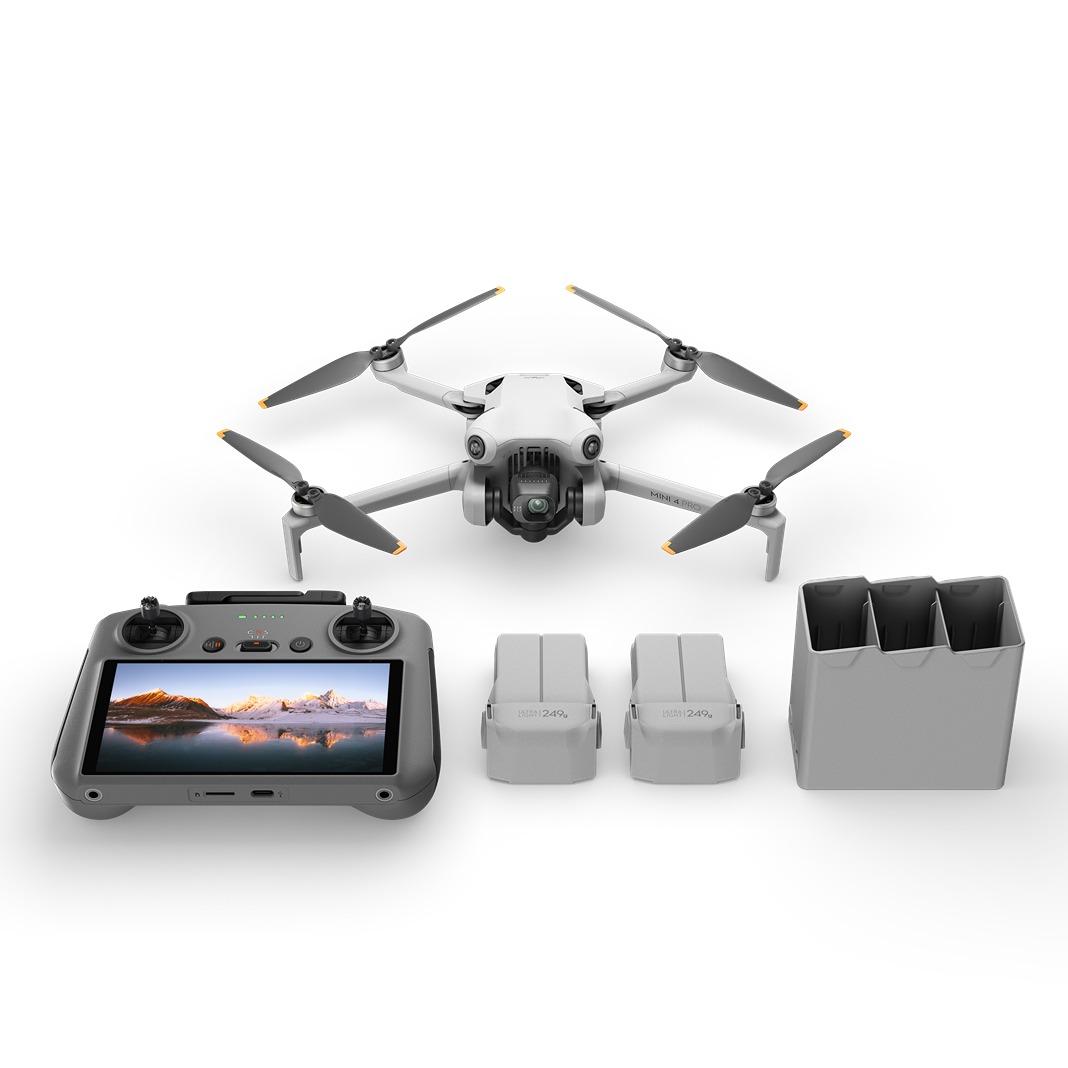 DJI Mini 4 Pro+RC 2 fly more 2 DJI Mini 4 Pro+RC 2 fly more
