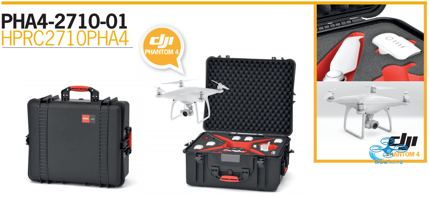 HPRC2710PH4-01 HPRC 2710 Flightcase voor Phantom 4 - dronedepot.be
