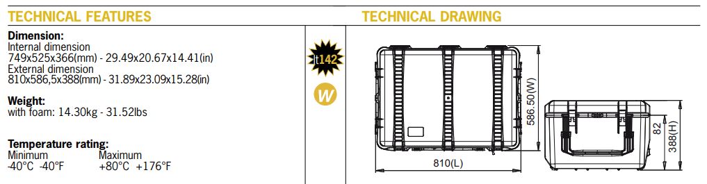 HPRC2780W-04 HPRC 2780W - voor DJI Phantom 4 RTK + DJi Ground Station