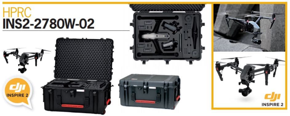 HPRC INS2-2780W Flightcase overzicht HPRC INS2-2780W Flightcase overzicht