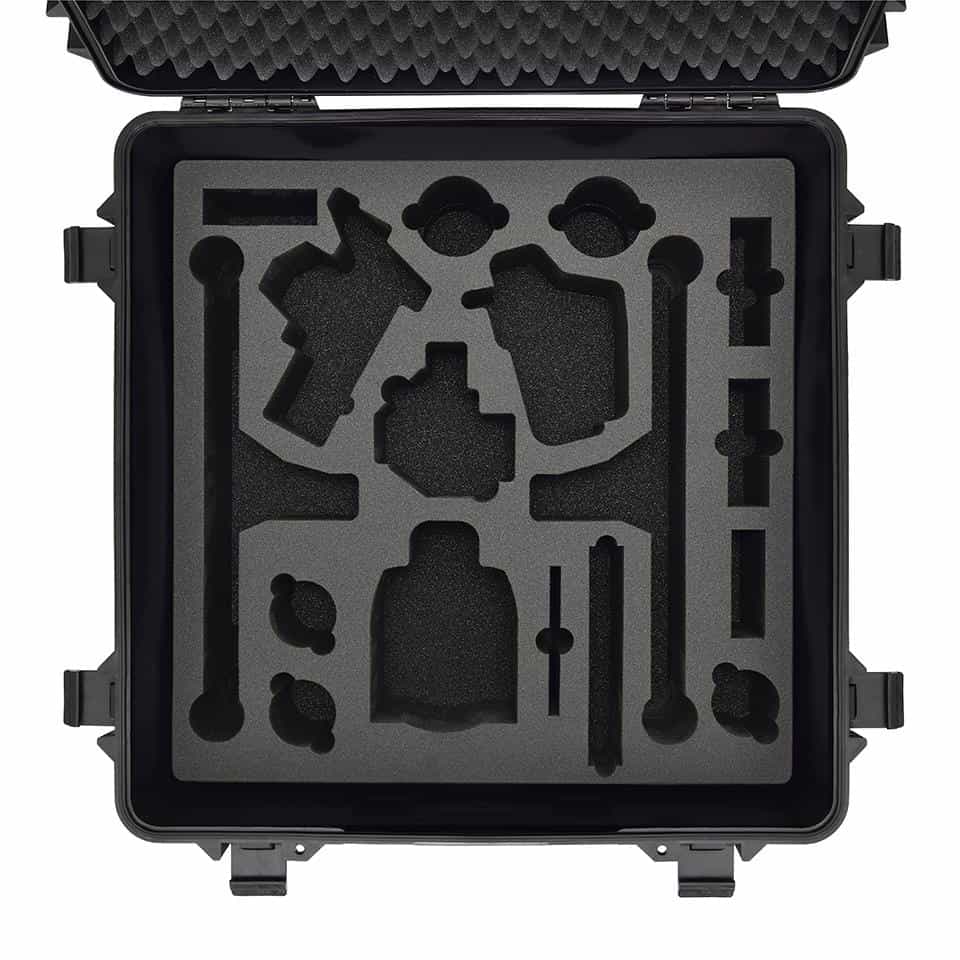 HPRC INS2-4600W-02 Flightcase Inspire 2 leeg met 2 remote controller HPRC INS2-4600W-02 Flightcase Inspire 2 met 2 remote controller