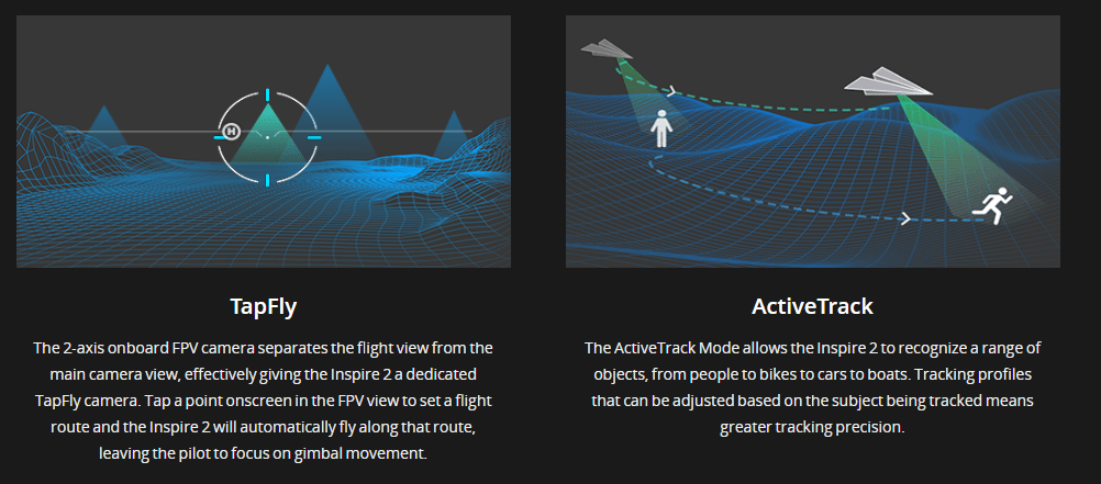 Inspire2-tapfly DJI Inspire 2 - dronedepot.be