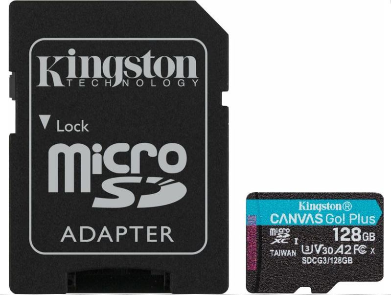 Kingston Canvas Go Plus-128Gb-01 Kingston Conavas Go! Plus 128Gb