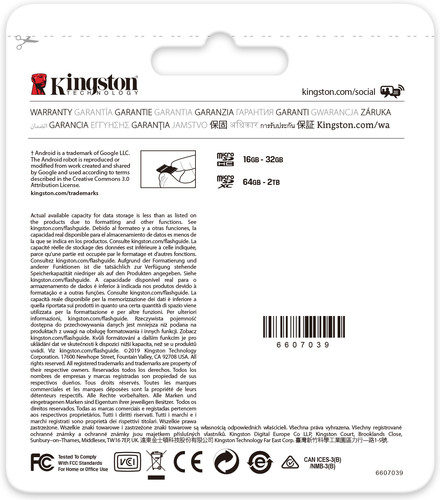 Kingston Canvas Go plus 64Gb