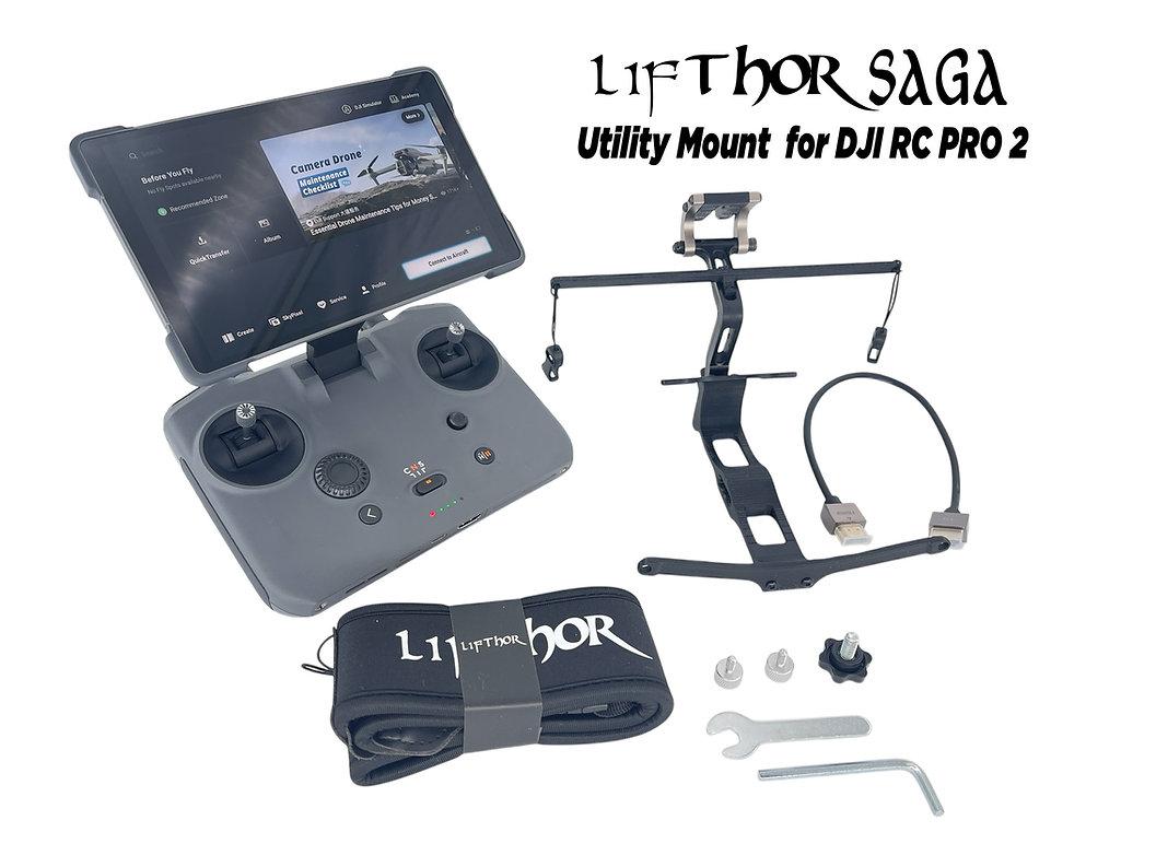 LifThor SAGA Utility Mount for DJI RC PRO 2