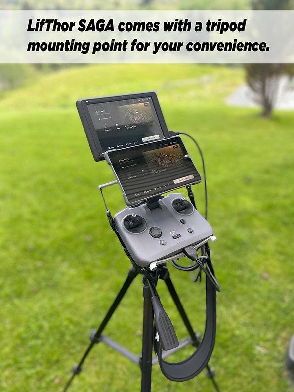 LifThor SAGA Utility Mount for DJI RC PRO 2