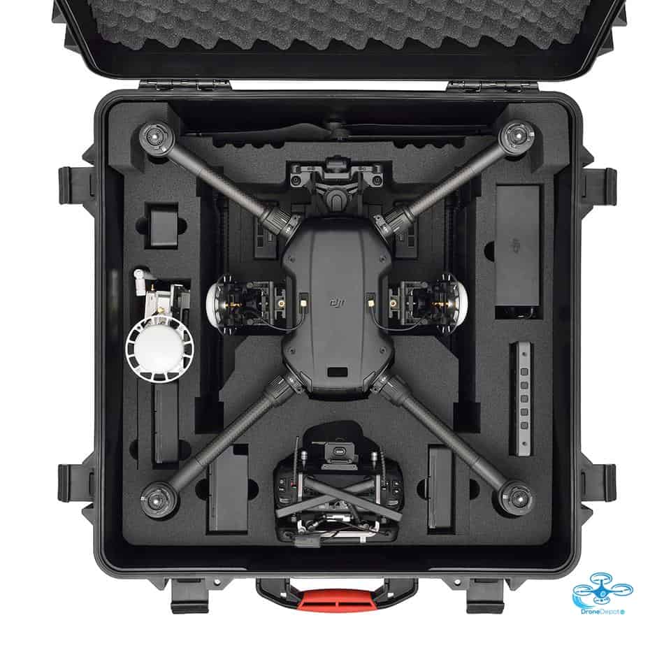 M210-4600W-03-04 HPRC Flightcase for DJI Matrice 200/210 RTK - dronedepot.be