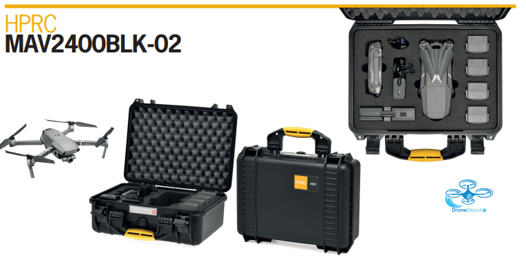MAV2400BLK-02-Mavic2-06 HPRC Flightcase for DJI Mavic 2 - dronedepot.be
