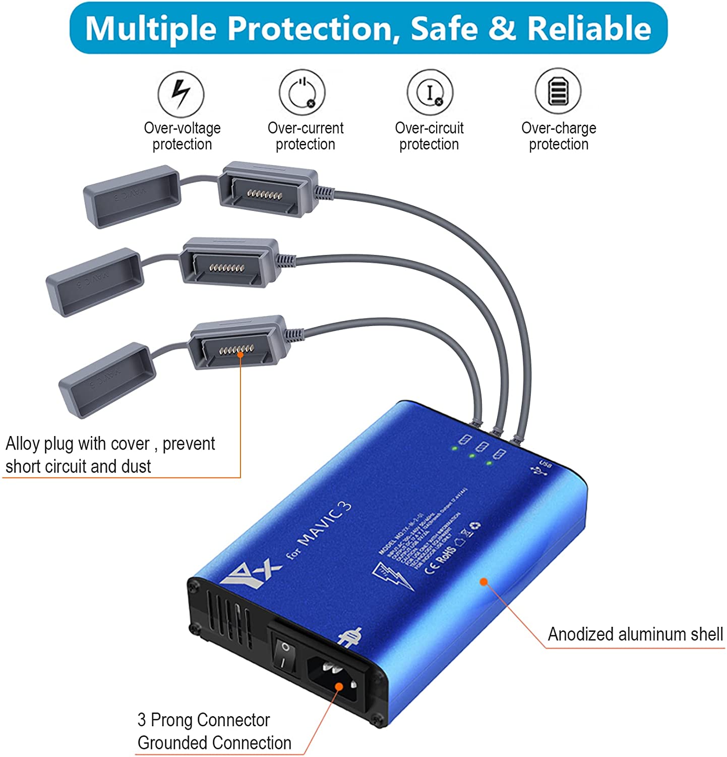 MULTI CHARGER Battery 3 MULTI CHARGER Battery 3