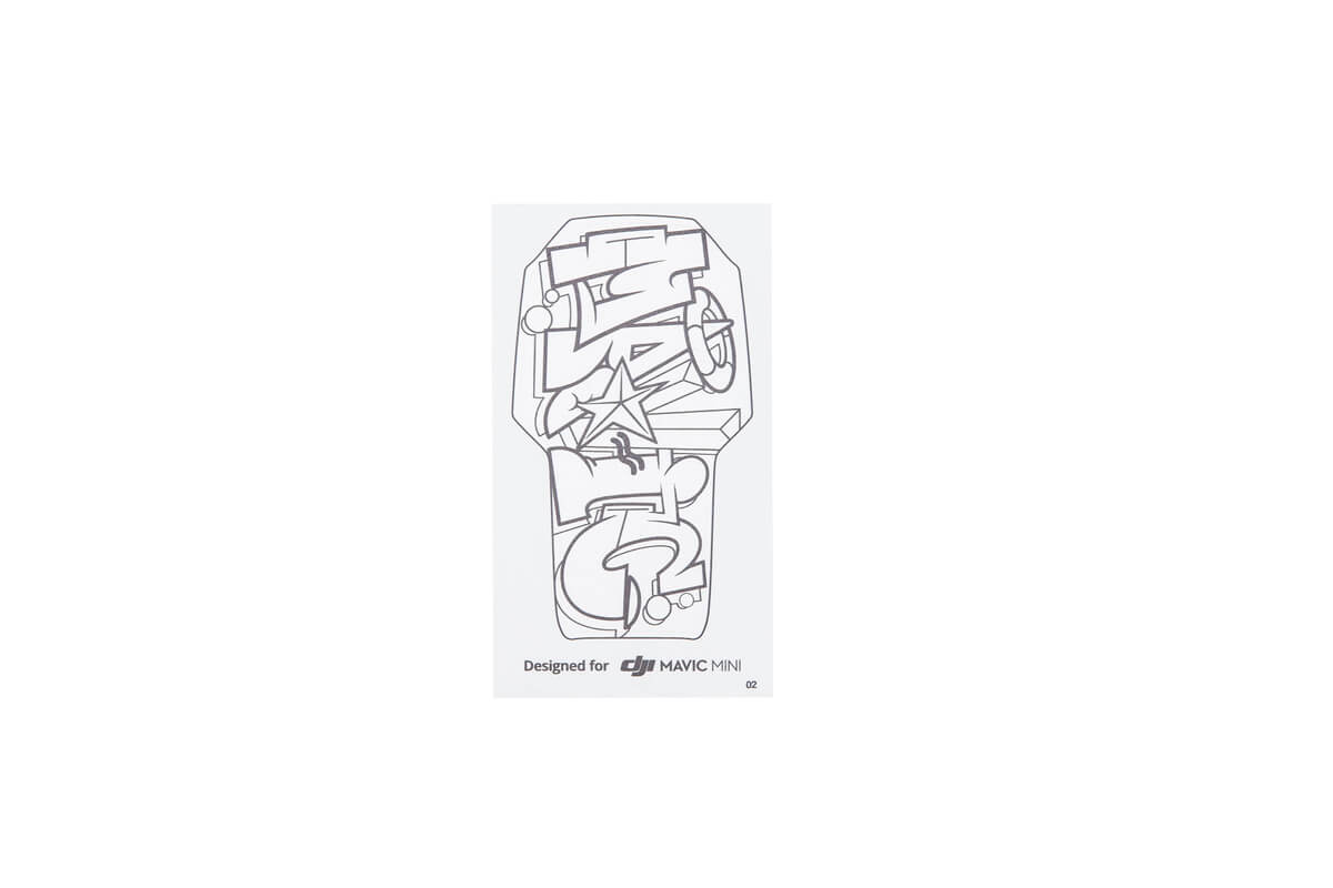 DJI Mavic Mini stickervel DJI Mavic Mini stickervel