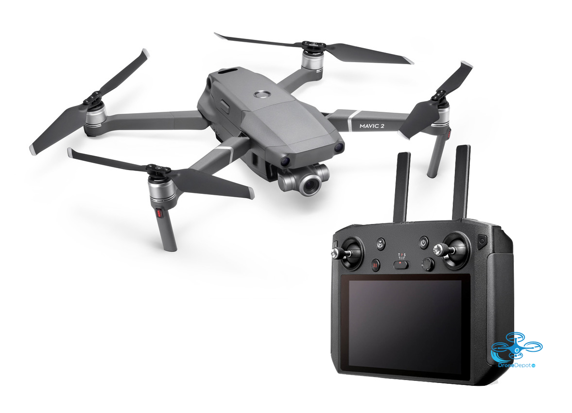 Mavic2ZoomSmartController DJI Mavic 2 zoom met Smart Controller - www.dronedepot.be