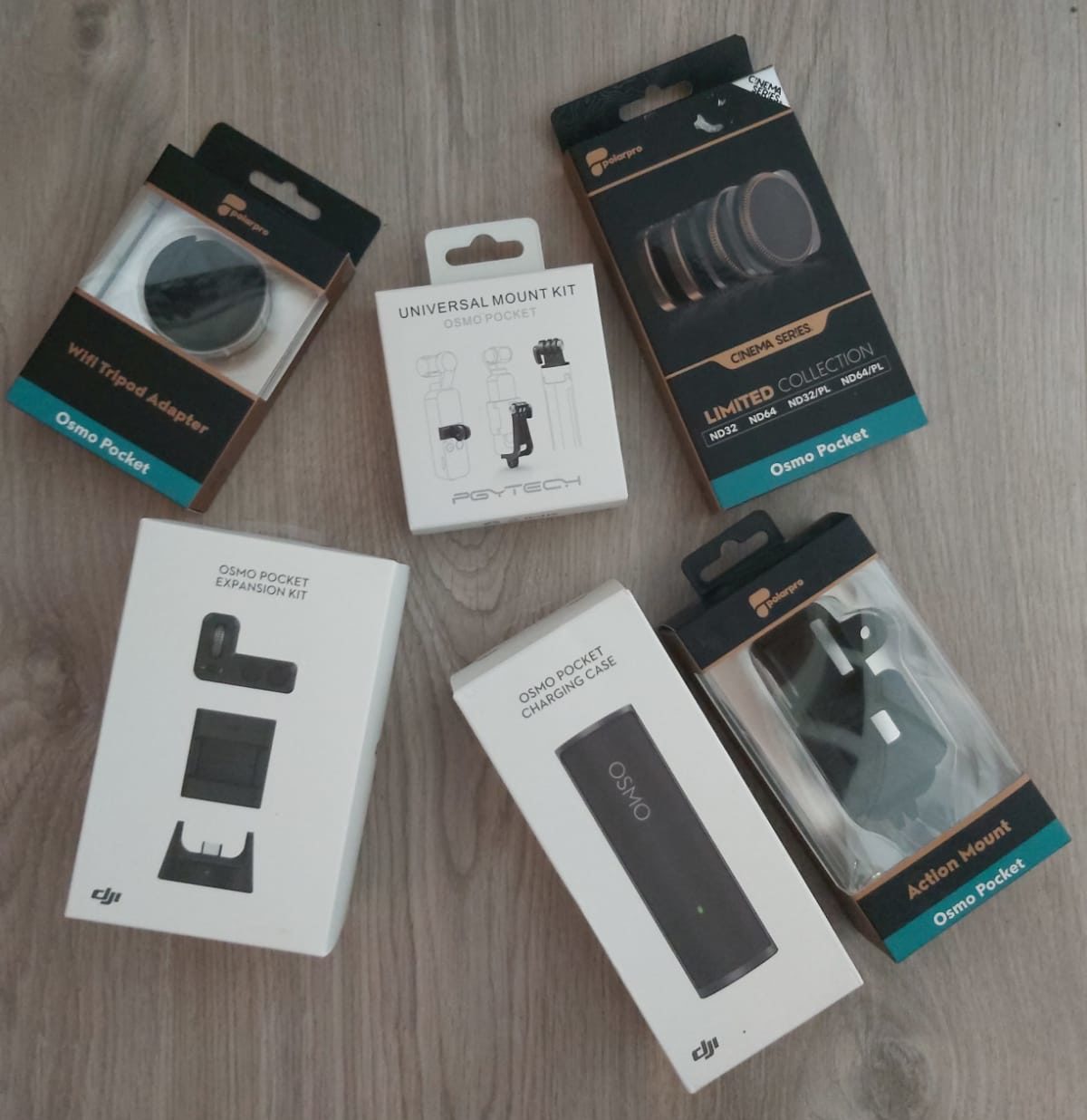 Osmo pocket accessoires packkage Osmo pocket accessoires packkage