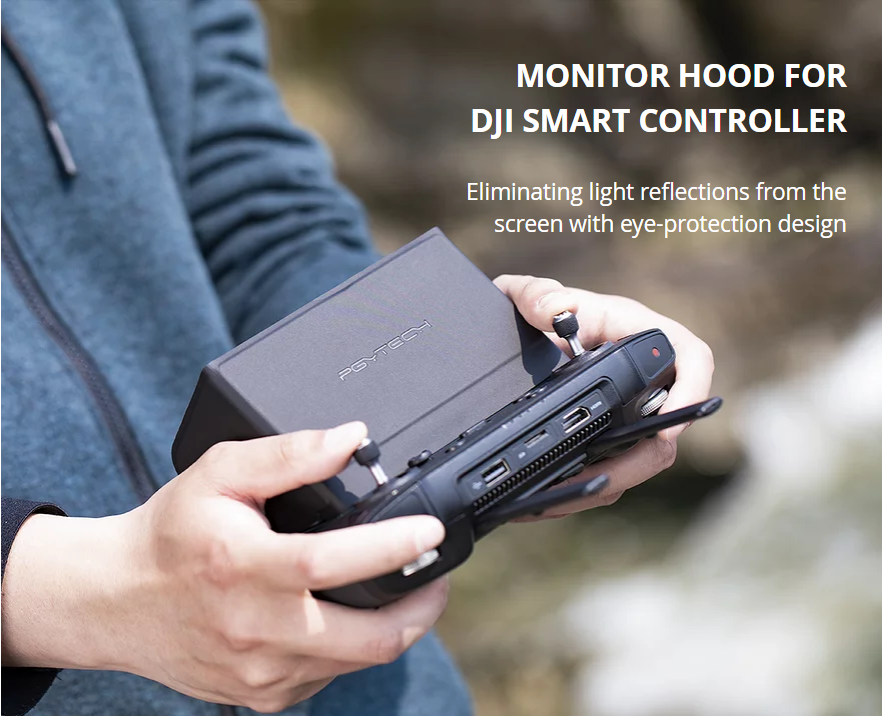 PGYTECH-Monitor-Hood-For-DJI-Smart-Controller-02 PGYTECH - Monitor Hood For DJI Smart Controller - www.dronedepot.be