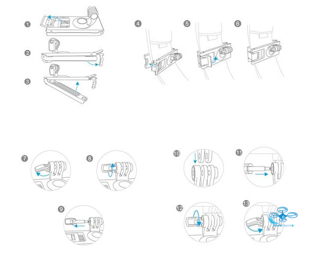 PGYTECH-Osmo-Pocket-Strap-Holder-Action-Camera-07 PGYTECH - Osmo Pocket Strap Holder Action Camera - www.dronedepot.be
