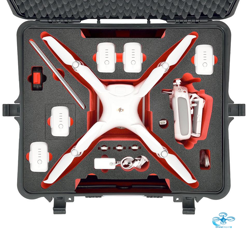 PHA4-2700W-01-03 HPRC 2700W Flightcase Phantom 4 - dronedepot.be