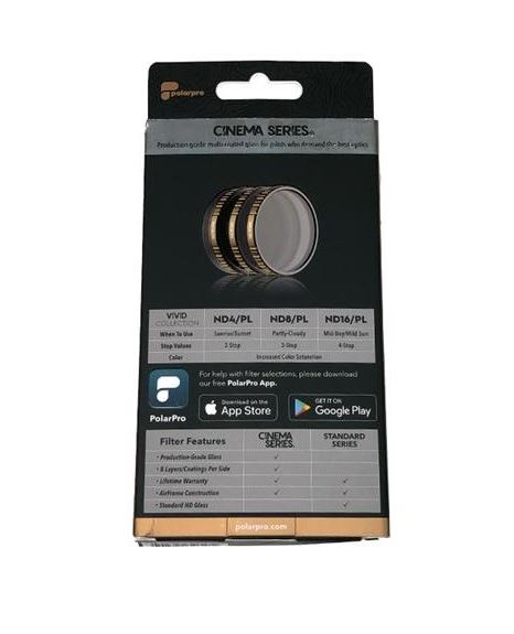 PolarPro-VividFilter3-PackvoorDJIOsmoAction-06 Polarpro - Cinema Series ViVid 3-pack filter set for Osmo Action