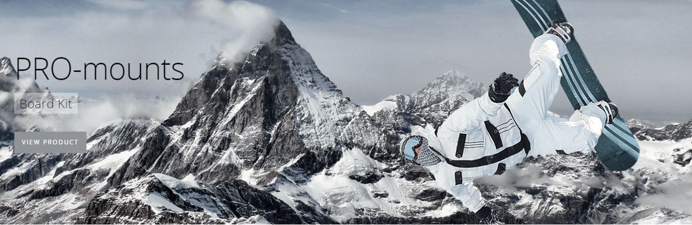 ProMounts-BoardKit Pro-Mounts Board Kit for Osmo Action and GoPro