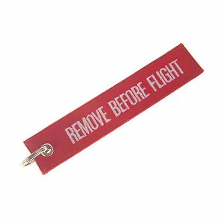 Remove before flight sleutelhanger Remove before flight sleutelhanger