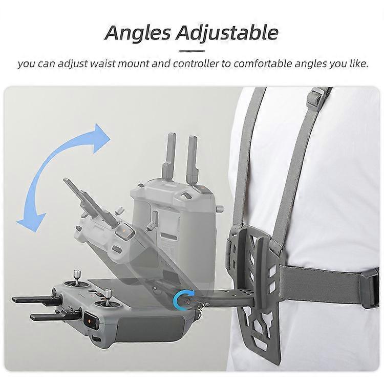 SUNNYLIFE DJI RC & DJI RC 2 Remote Control Waist Support Bracket and Strap-2 Sunnylife RC & DJI RC 2 Remote Control Waist Support Bracket and Strap