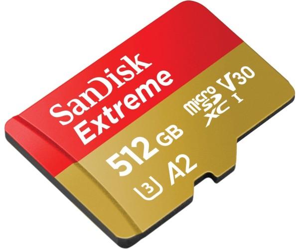 Sandisk Extreme micro SD kaart 512 GB-2 Sandisk Extreme micro SD kaart 512 GB