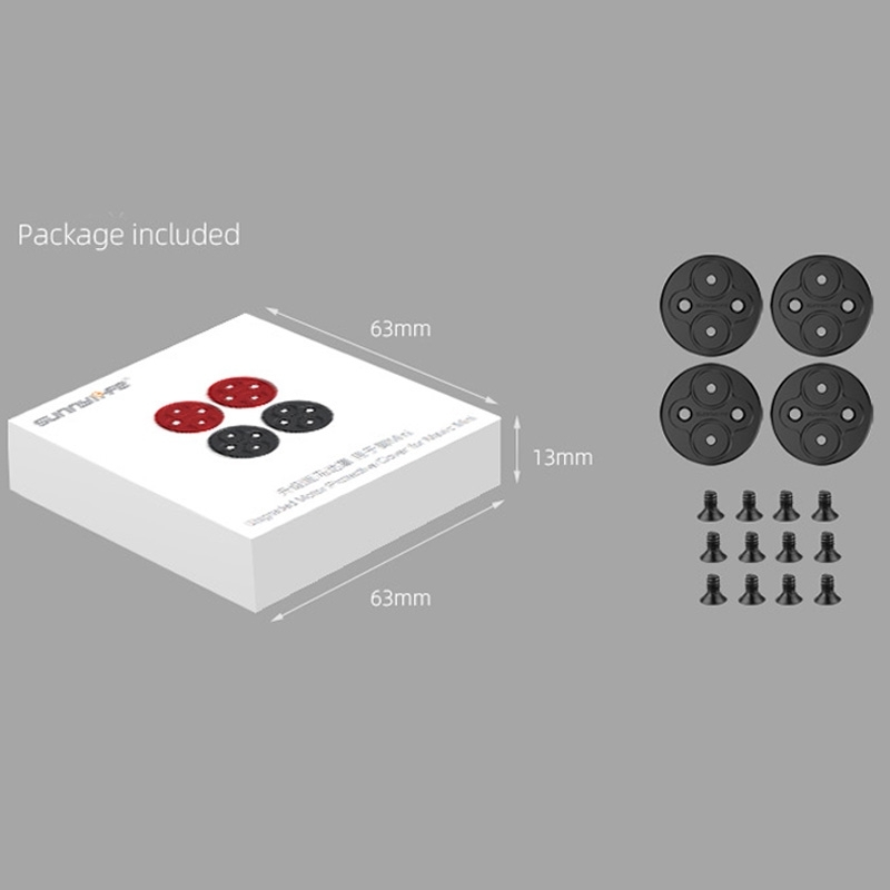 SunnyLife - Motor Protective Cover voor Mavic Mini - Rood-08 SunnyLife - Motor Protective Cover voor Mavic Mini