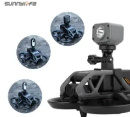 Sunnylife Adapter mount + licht voor DJI Avata 2 Sunnylife Adapter mount + licht voor DJI Avata