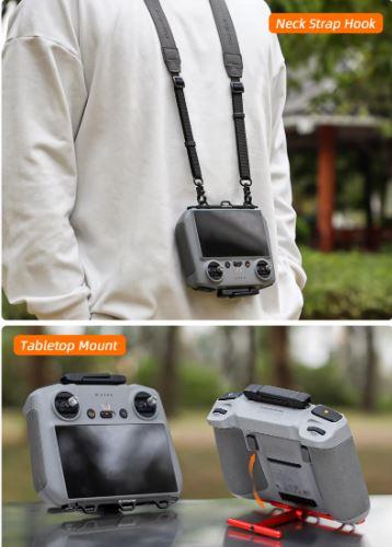 Sunnylife Controller Bracket met steun voor DJI RC - Rood-4 Sunnylife Controller Bracket met steun voor DJI RC